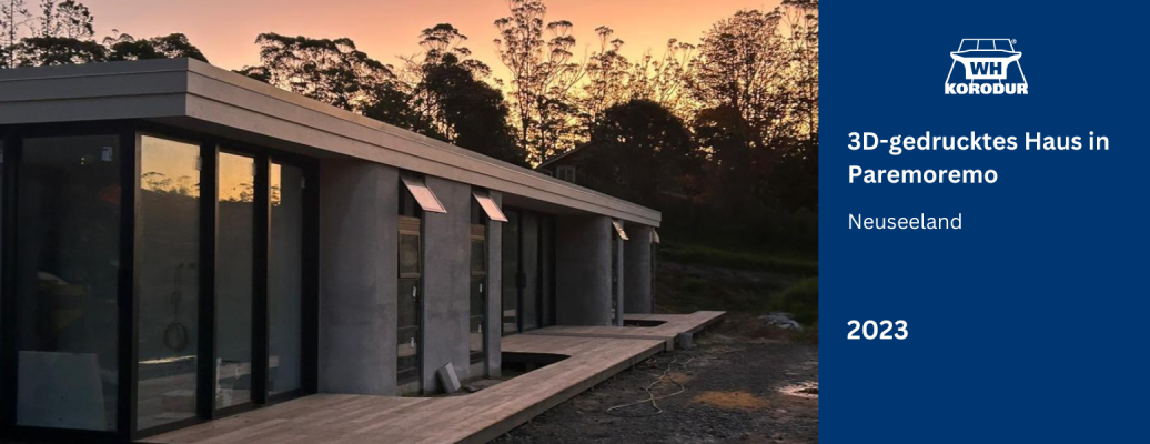 3D-gedrucktes Haus in Paremoremo