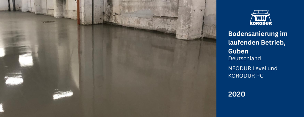 Bodensanierung im laufenden Betrieb