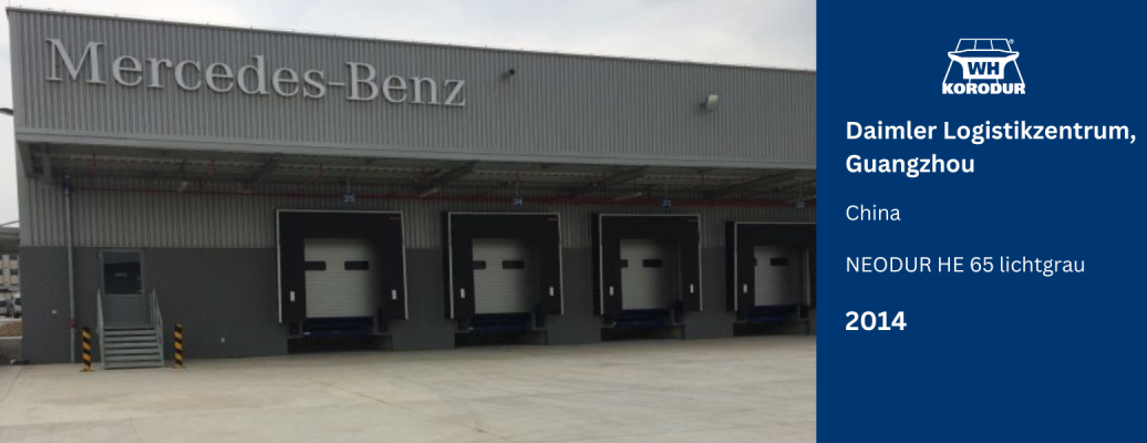 Daimler Logistikzentrum, Guangzhou, China