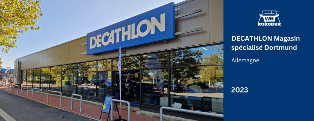 Renovation du Magasin DECATHLON, Dortmund