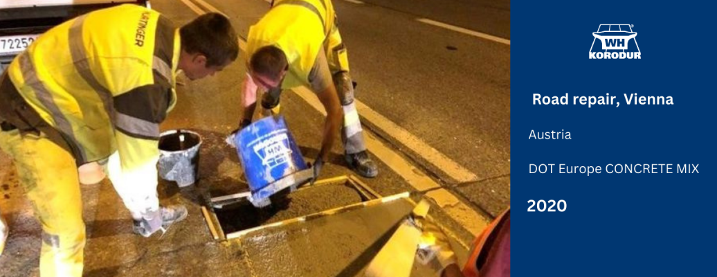 Road repair, Vienna