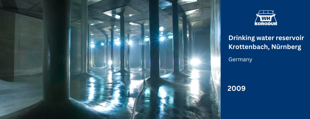 Drinking water reservoir Krottenbach, Nürnberg