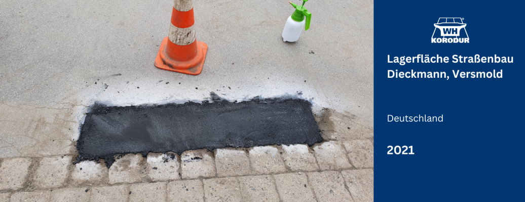 Lagerfläche Straßenbau Dieckmann, Versmold