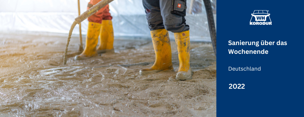 Sanierung mit NEODUR HE 60 rapid