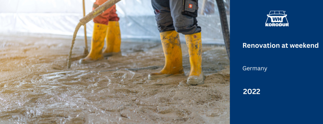 Renovation at the weekend NEODUR HE 60 rapid