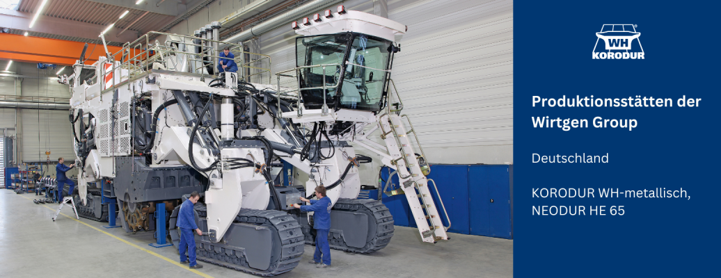 Produktionsstätten der Wirtgen Group
