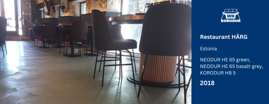 Restaurant HÄRG, Estonia