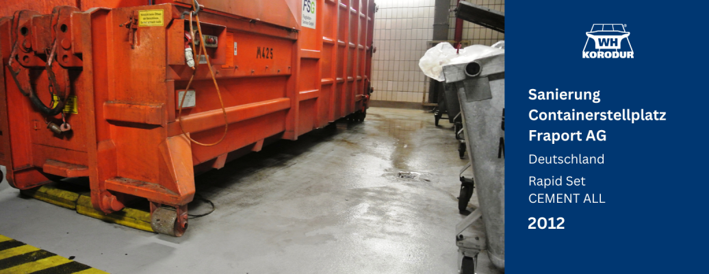 Sanierung Containerstellplatz Fraport AG
