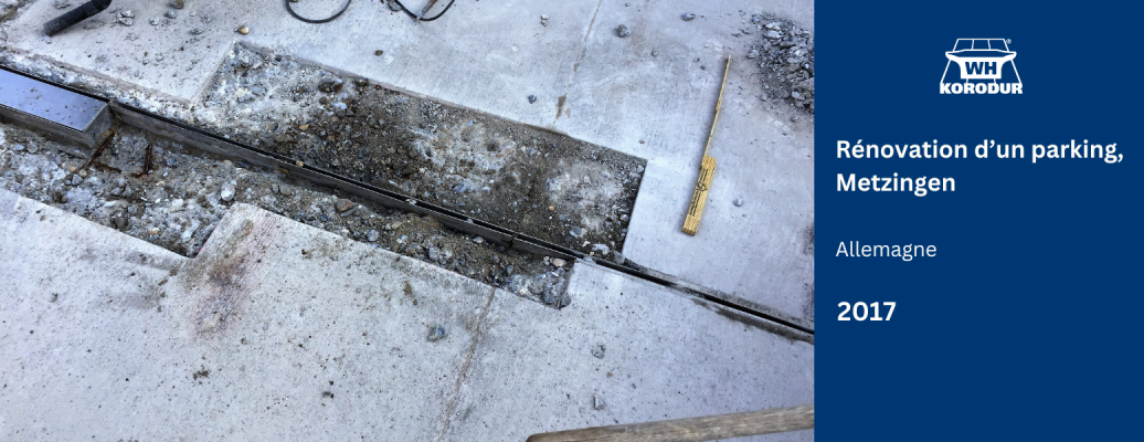 Rénovation d’un parking, Metzingen