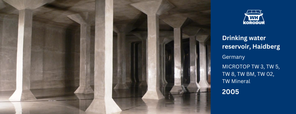 Drinking water reservoir, Haidberg