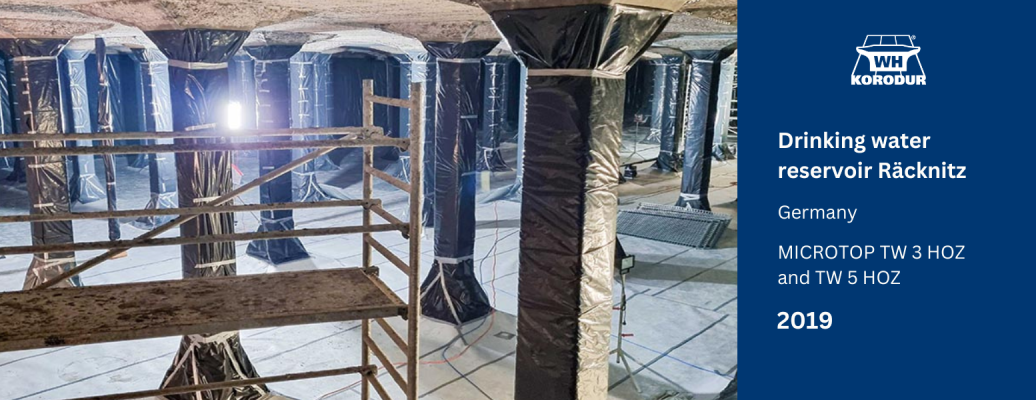 Drinking water reservoir Räcknitz