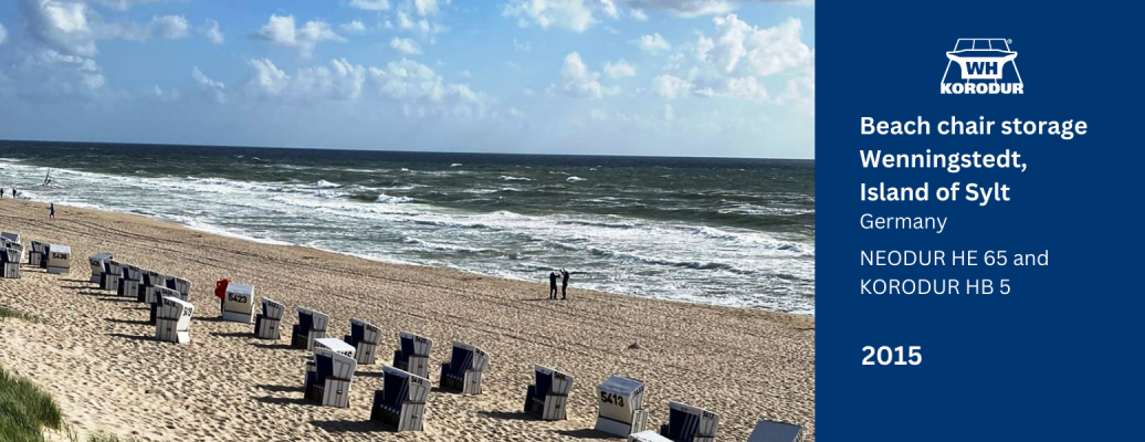 Beach chair storage Wenningstedt, Island of Sylt