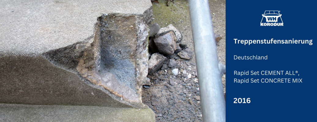 Treppenstufensanierung