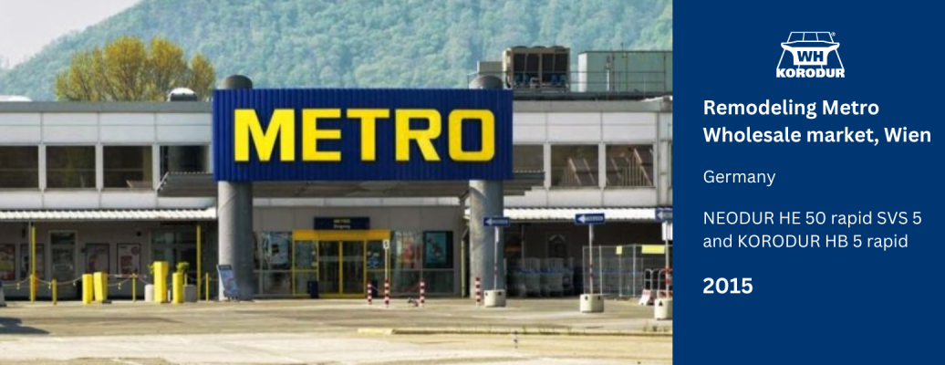 Remodeling METRO wholesale market, Wien