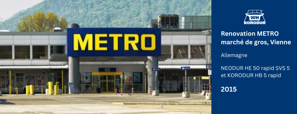 Renovation du marché de gros METRO