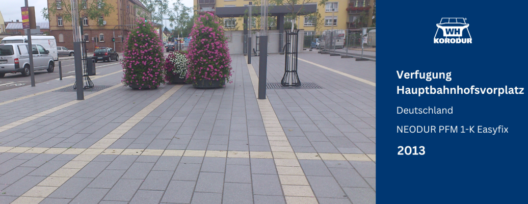 Verfugung Hauptbahnhofsvorplatz, Landau