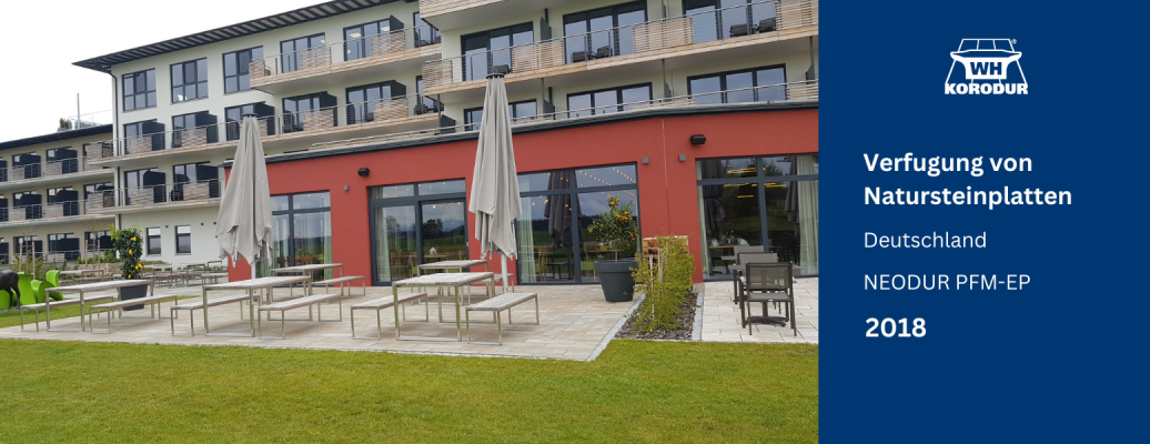 Verfugung von Natursteinplatten