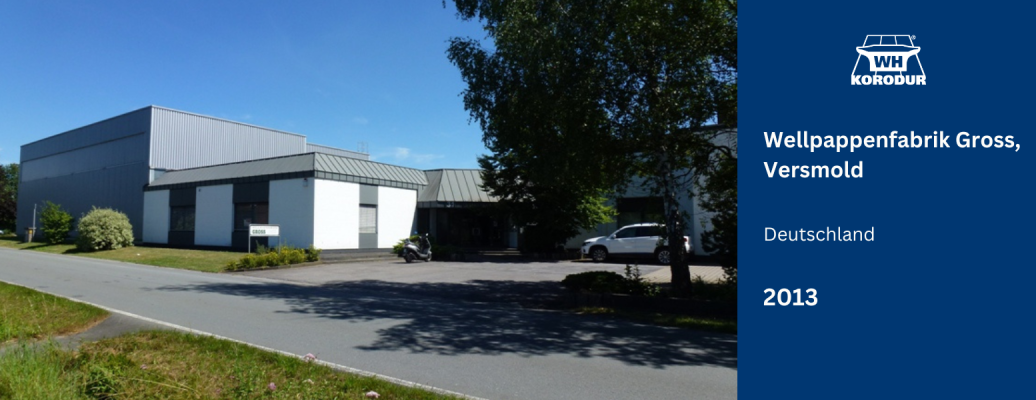 Sanierung Wellpappenfabrik Gross, Versmold